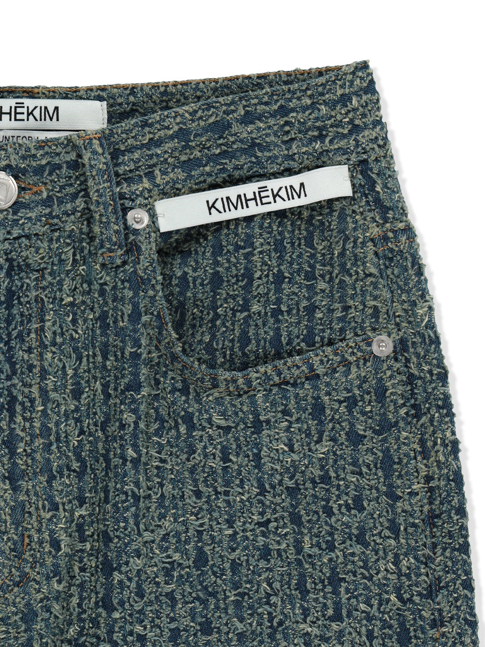 Denim Tweed Jeans Blue