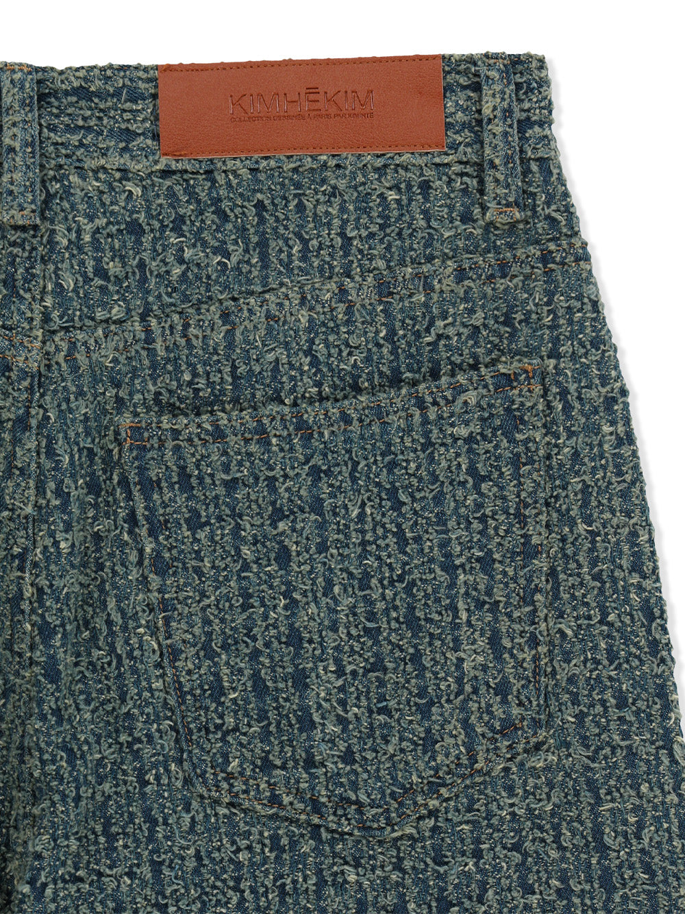 Denim Tweed Jeans Blue