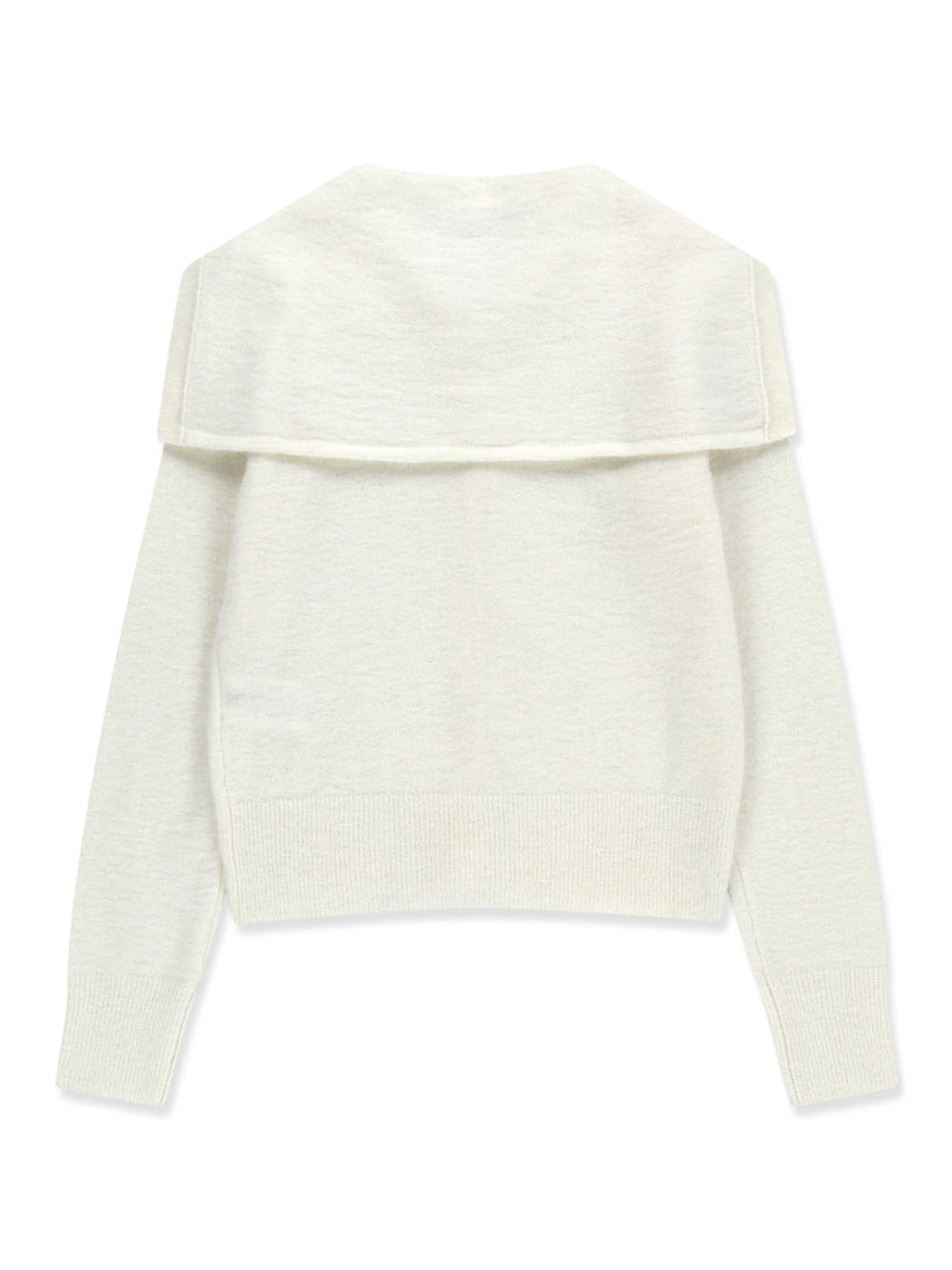 Sailor Collar Cardigan Ivory