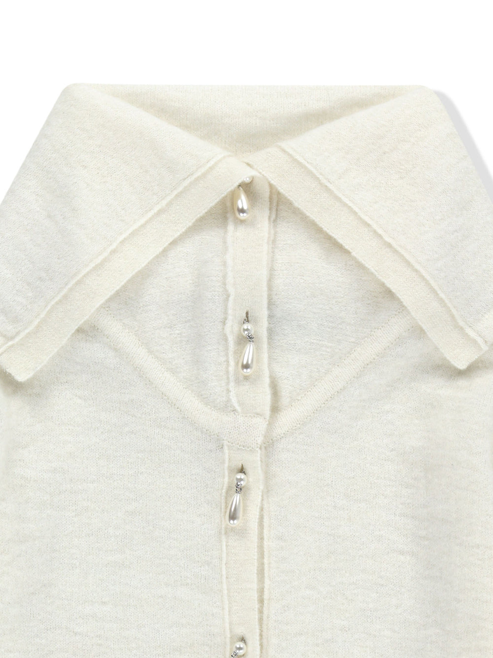 Sailor Collar Cardigan Ivory