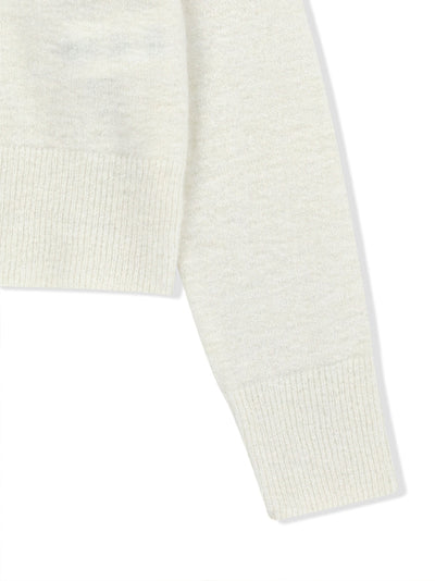 Sailor Collar Cardigan Ivory