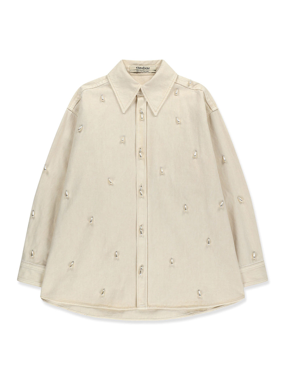 Ariel Denim Shirt Ivory