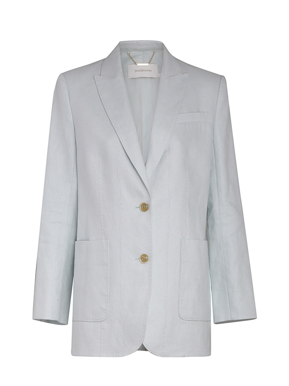 Natura Linen Jacket (Mint)