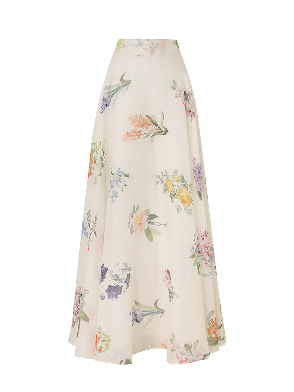 Natura Maxi Skirt (Multi Botanical Ivory)