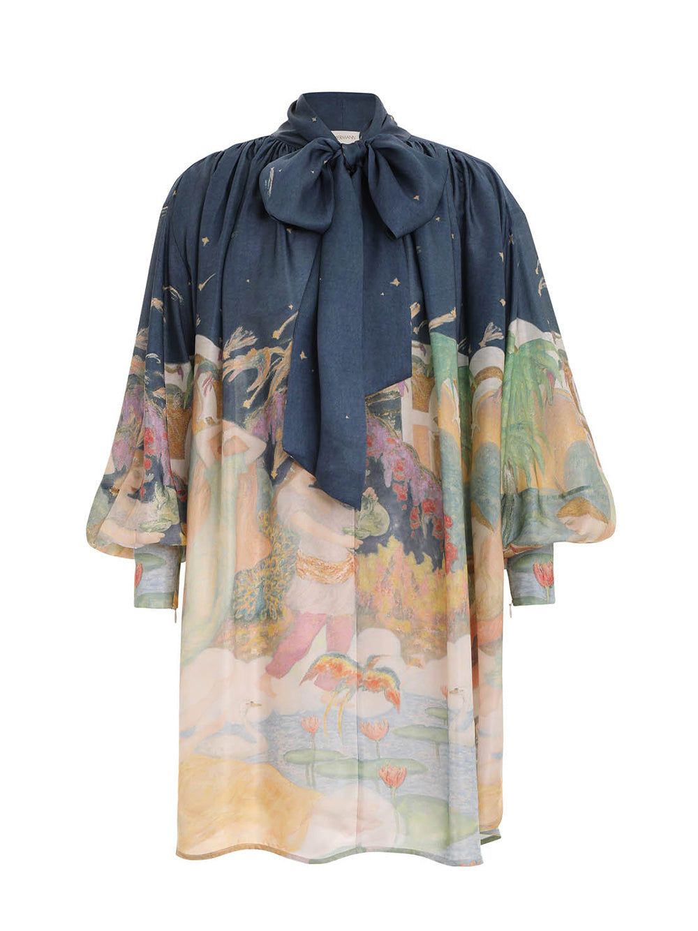 Zimmermann-LyricalBarrelMiniDress-ParadisePrint-1