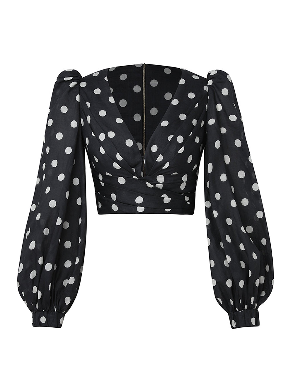 Zimmermann-TuckBodiceTop-Black_CreamDot-1