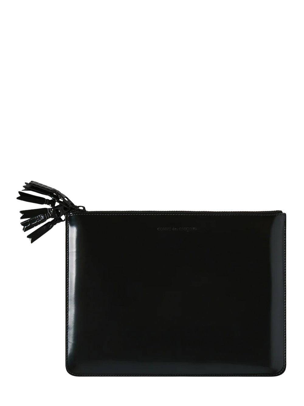 Zipper Medley Zip Pouch (Black)