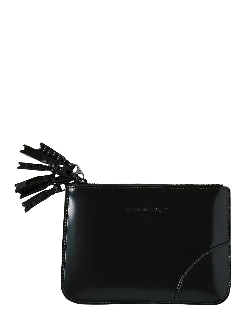 Zipper Medley Zip Pouch (Black)