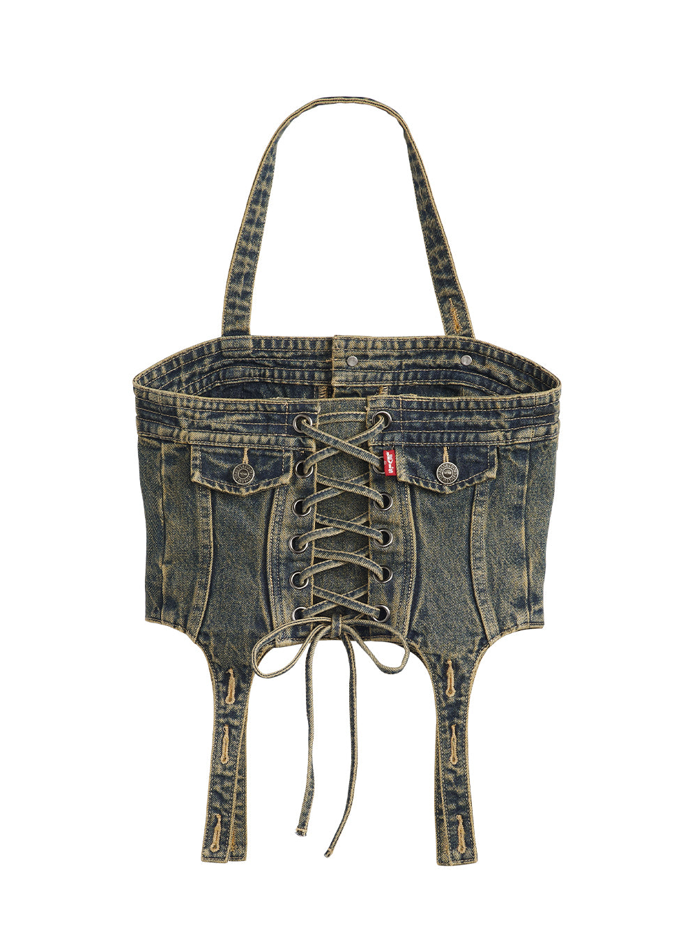 Levis X Adsb Denim Corset Tinted Indigo