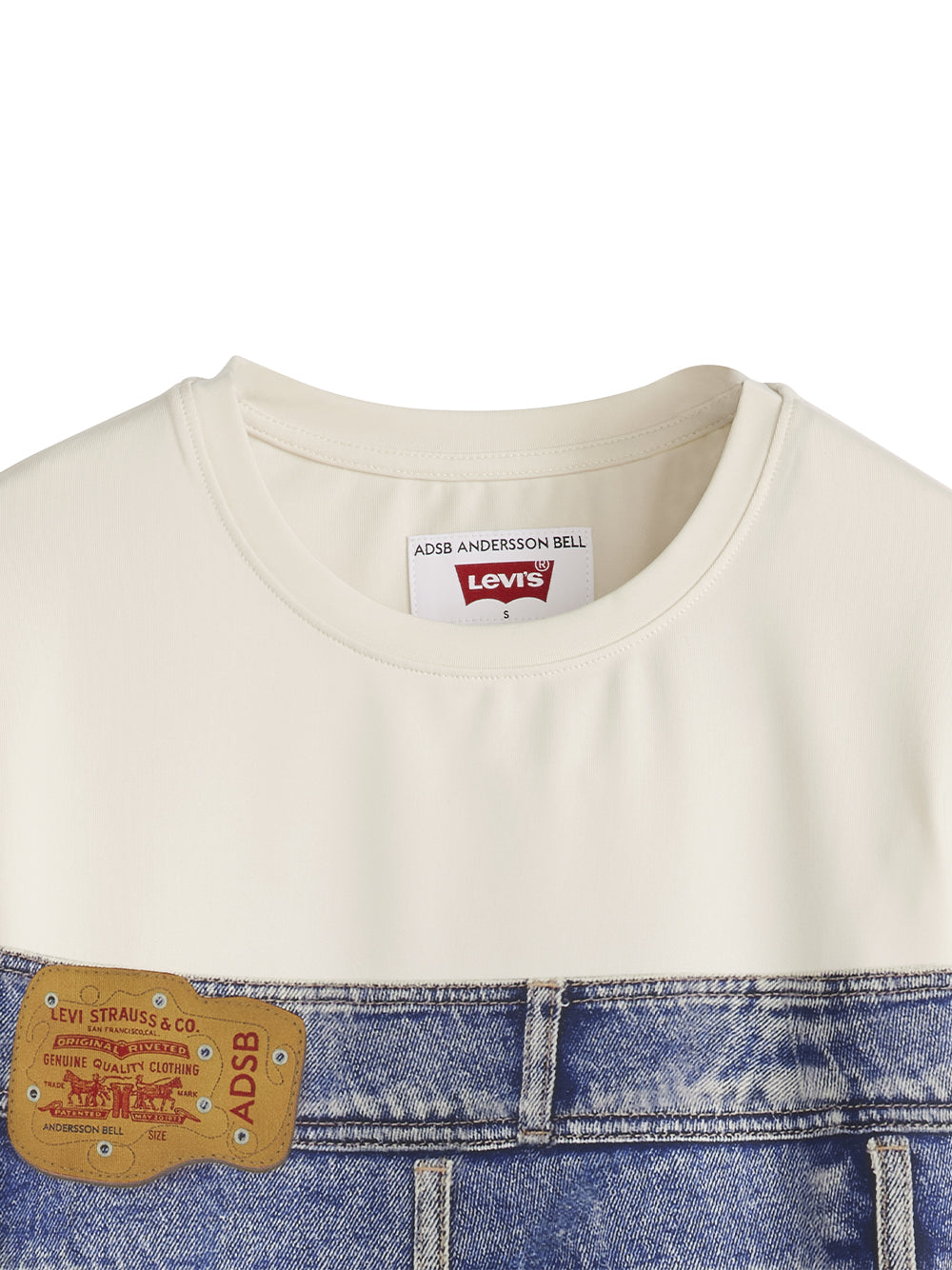 Levis X Adsb Second Skin Top Denim Print