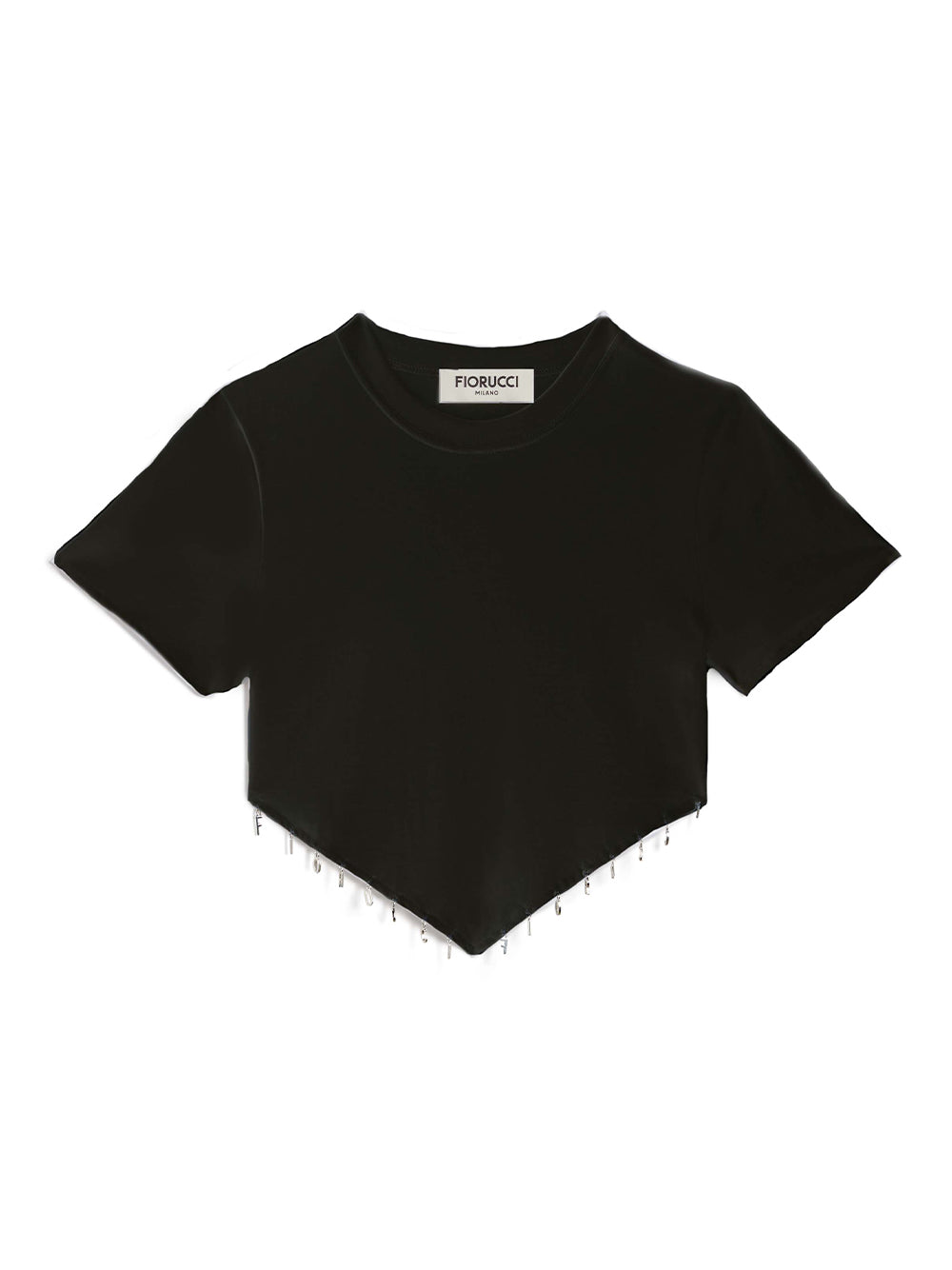 Charm Bandana Top Black