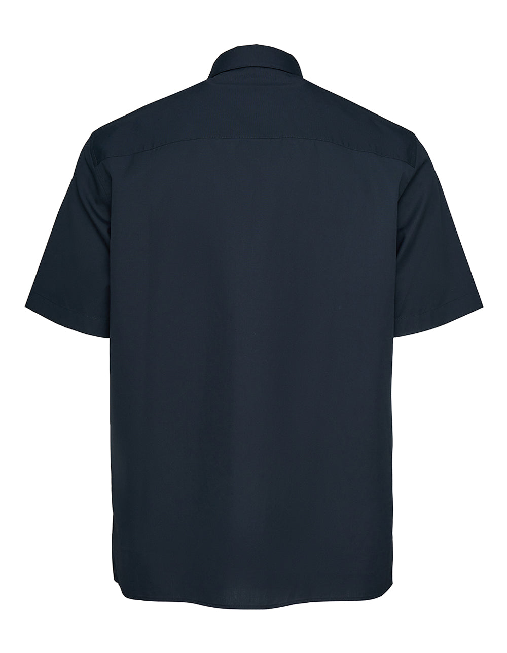 ck Calvin Klein-Lux Cotton Poplin Shortsleeve Shirt-Black-2