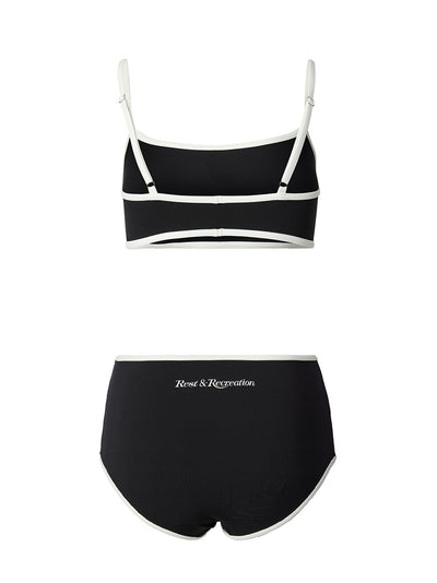 RR Logo Bikini Black