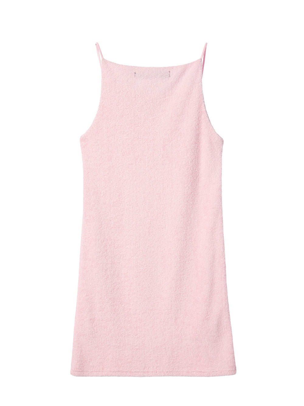 RR Logo Terry Mini Dress Pink