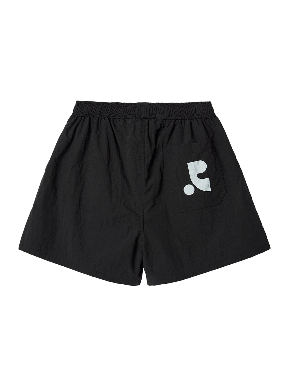 RR Logo Nylon Shorts Black