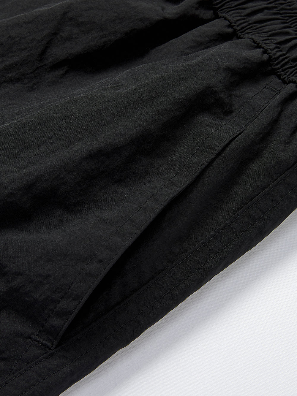 RR Logo Nylon Shorts Black