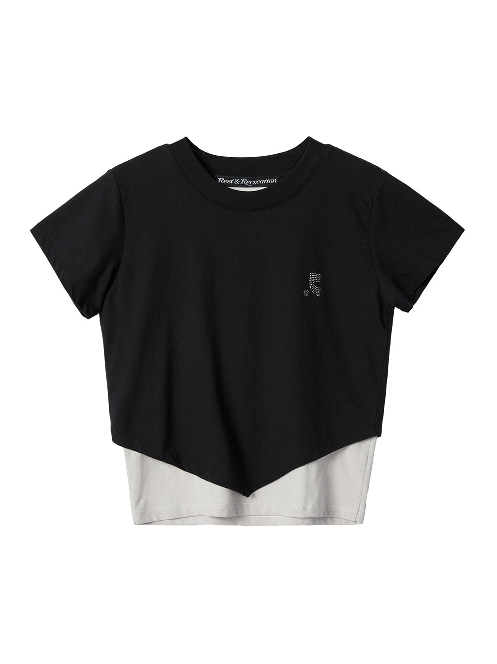RR Arrow Point Layered T-Shirt Black