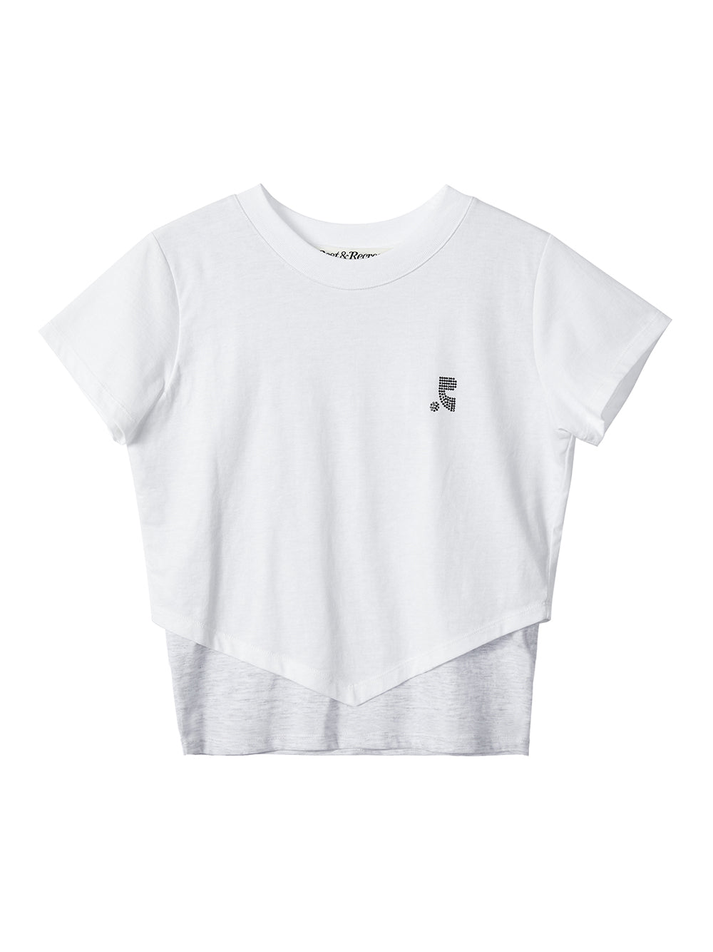 RR Arrow Point Layered T-Shirt White