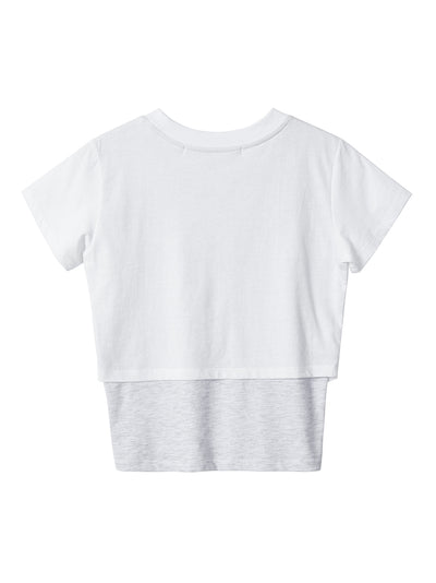 RR Arrow Point Layered T-Shirt White