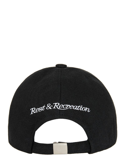 RR Logo Cotton Ball Cap Black