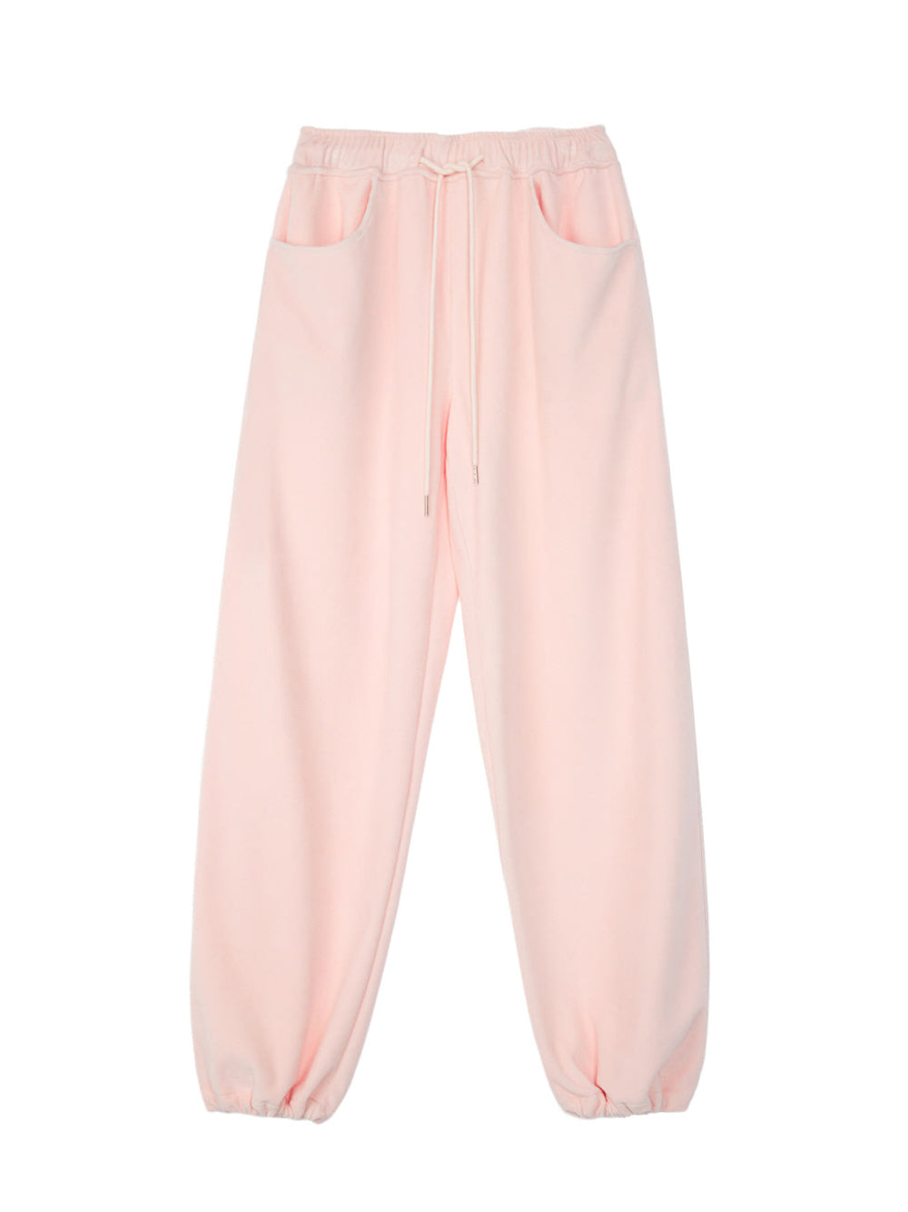 RR Velvet Jogger Pants Pink