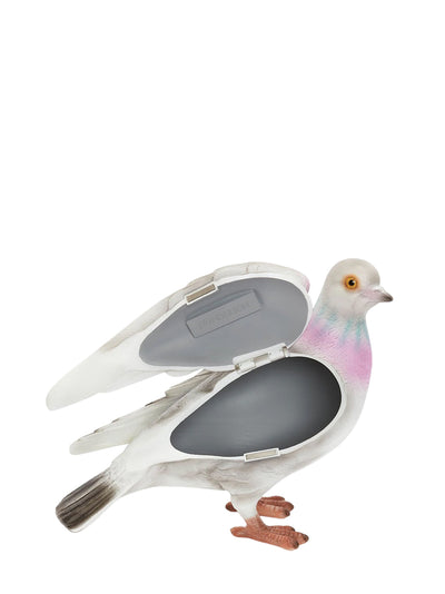 Pigeon Clutch Bag Grey