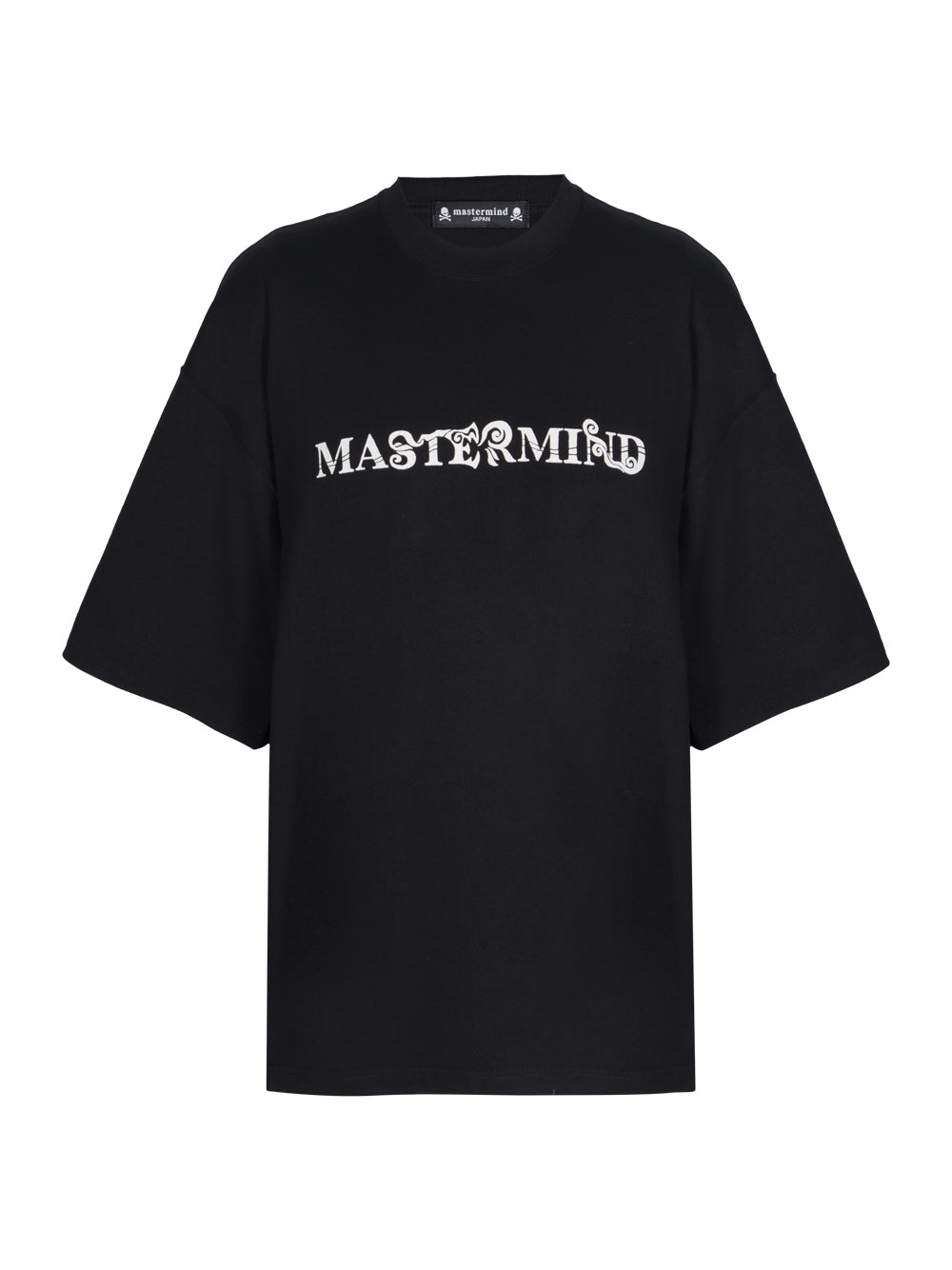 mastermindjapan-Logo-Print-Cotton-T-shirt-BlackxwhtPr-1