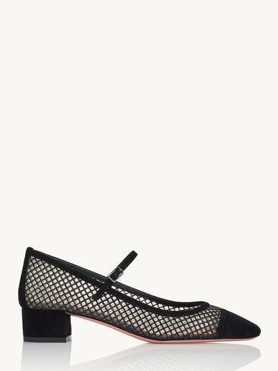 Mayor Crystal Mesh Pump 35 Black