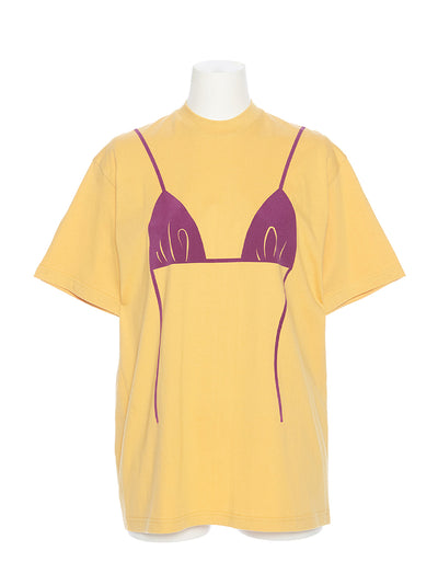 Bikini Graphic T-Shirt (Orange)