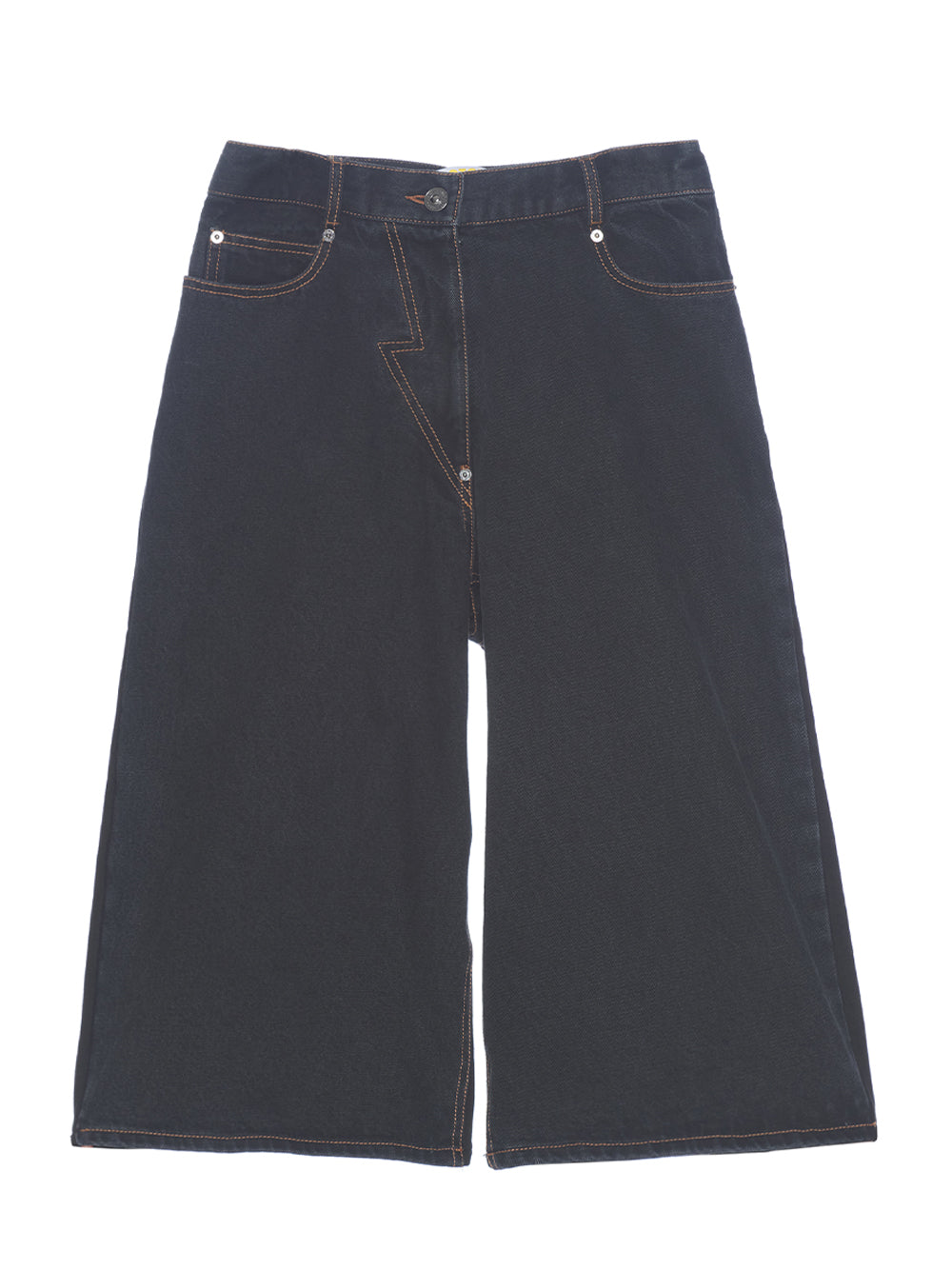 Hybrid Burmuda Jeans (Black)