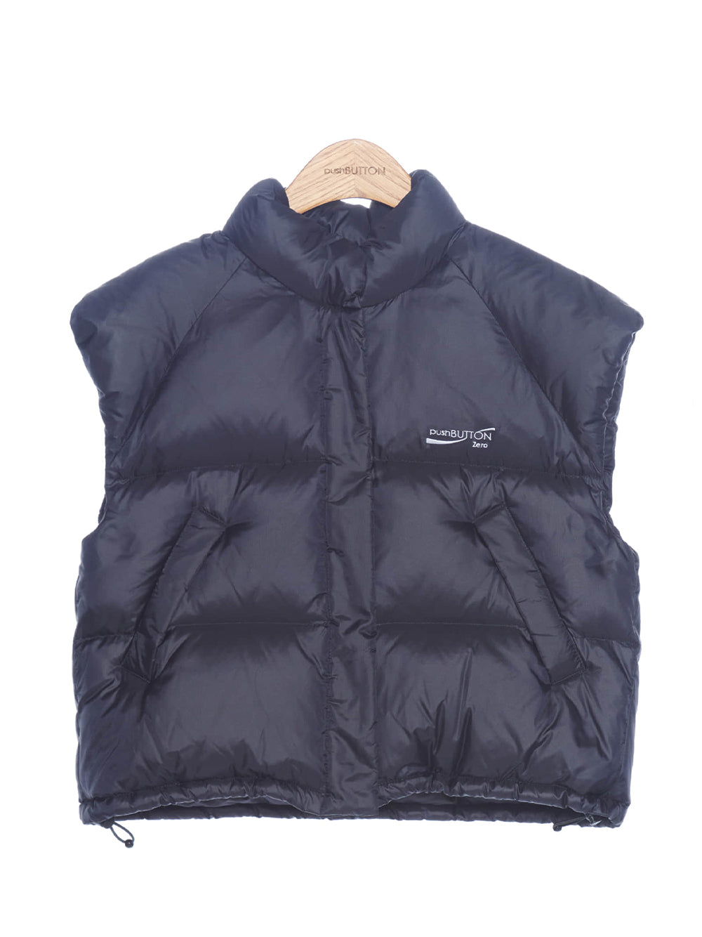 Fitted Puff Vest (Navy)