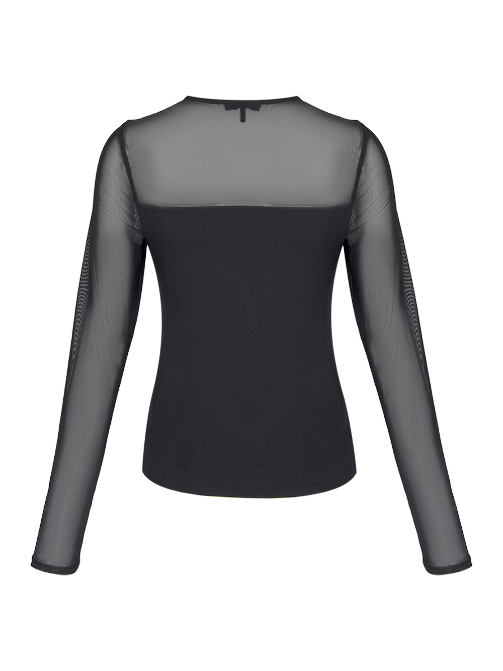 rag-bone-Luca Mix Media Long Sleeve-Black-2