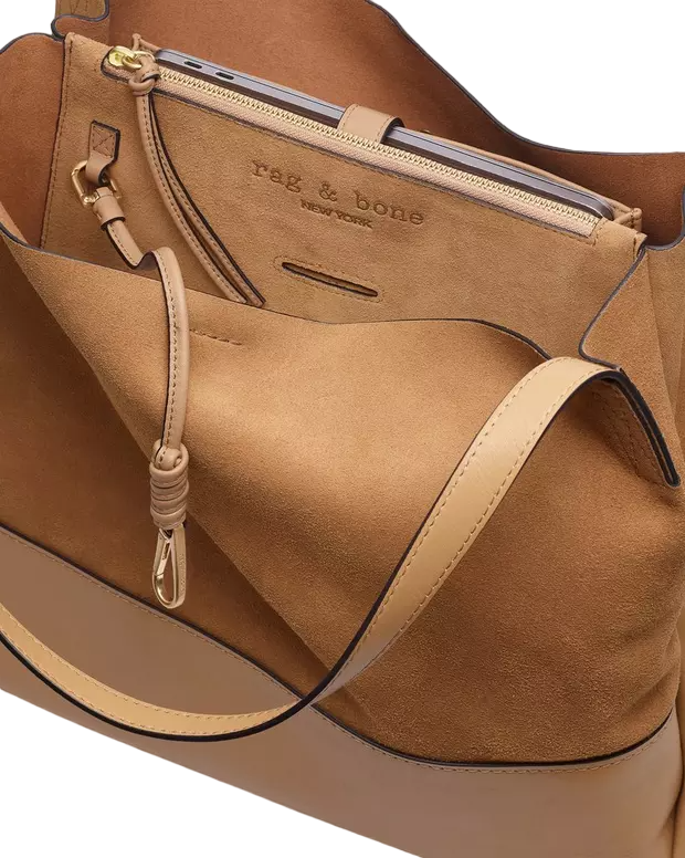 rag-bone-Passenger Tote 2.0-Camel Suede-3