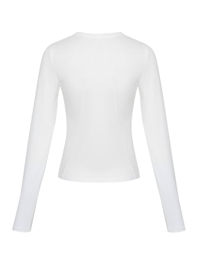 Luca Slim Long Sleeve (White)