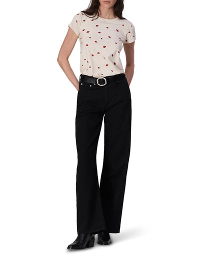 All Over Ladybug Tee (White Multi)