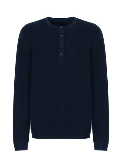 Bennet Henley Sweater (Navy)