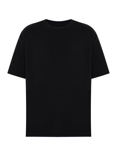 Cliff Tee In Double Layer Jersey (Black)