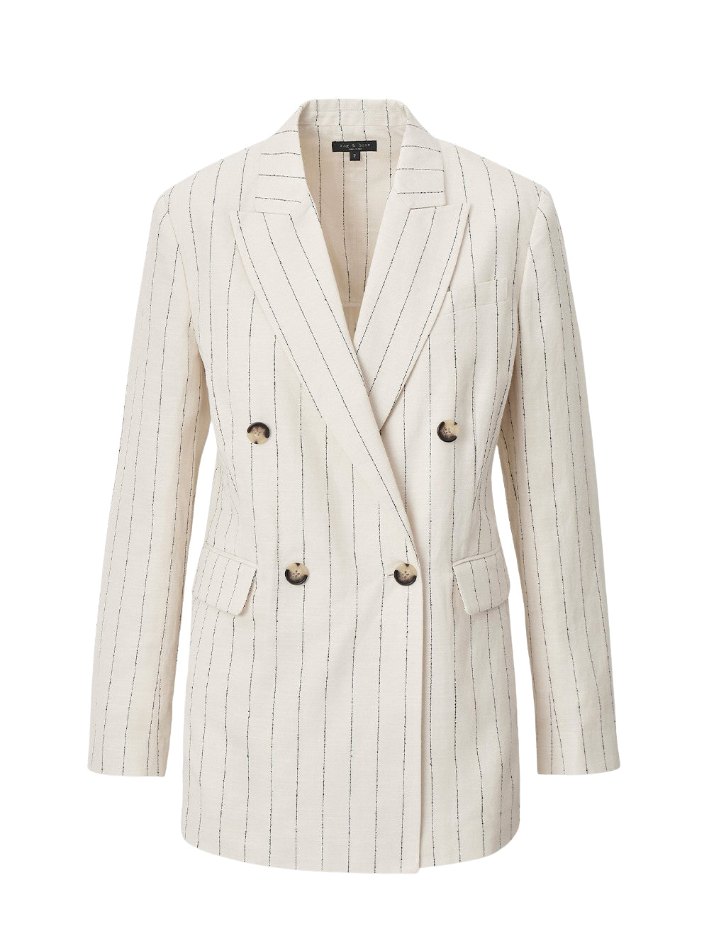 Emile Stripe Blazer (White Stripe)