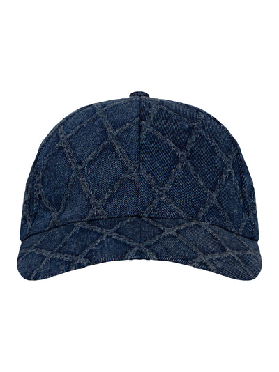 Harlow Baseball Hat (Denim Karina Quilt)