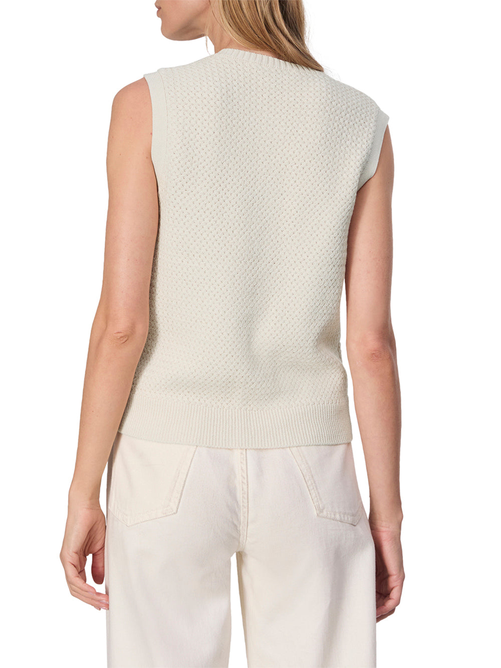 Jax Sleeveless Cardigan (Turtledove)