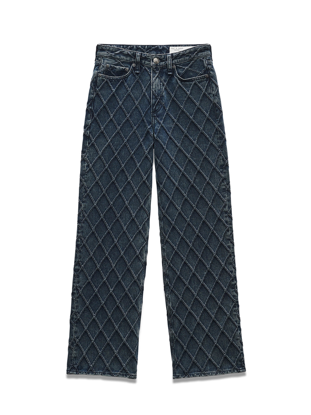 Logan Quilted Mid-Rise Wide Leg (Karina Quilted)