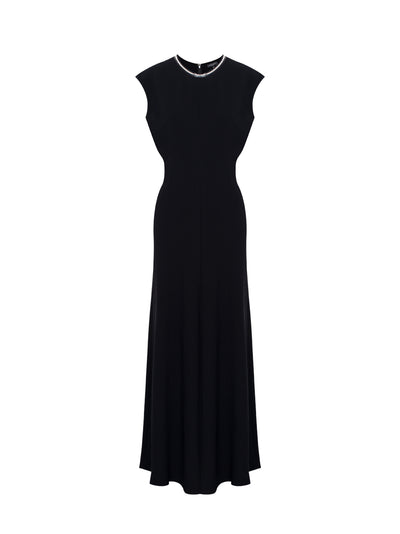 Marie Crepe Dress (Black)