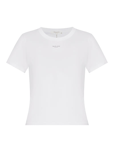Mini Rb Logo Baby Tee (White)