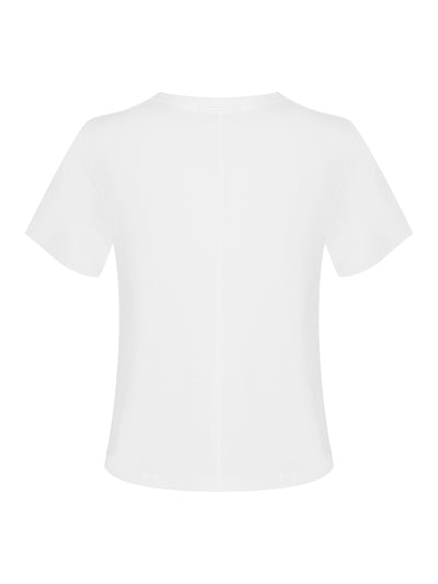 Mini Rb Logo Baby Tee (White)