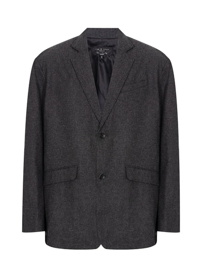 Shift Flannel Blazer (Heather Grey)