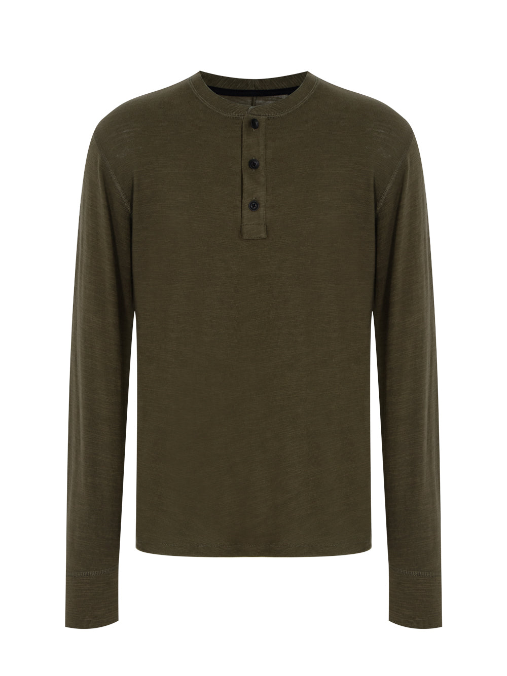 Classic Flame Henley (Forest Green)