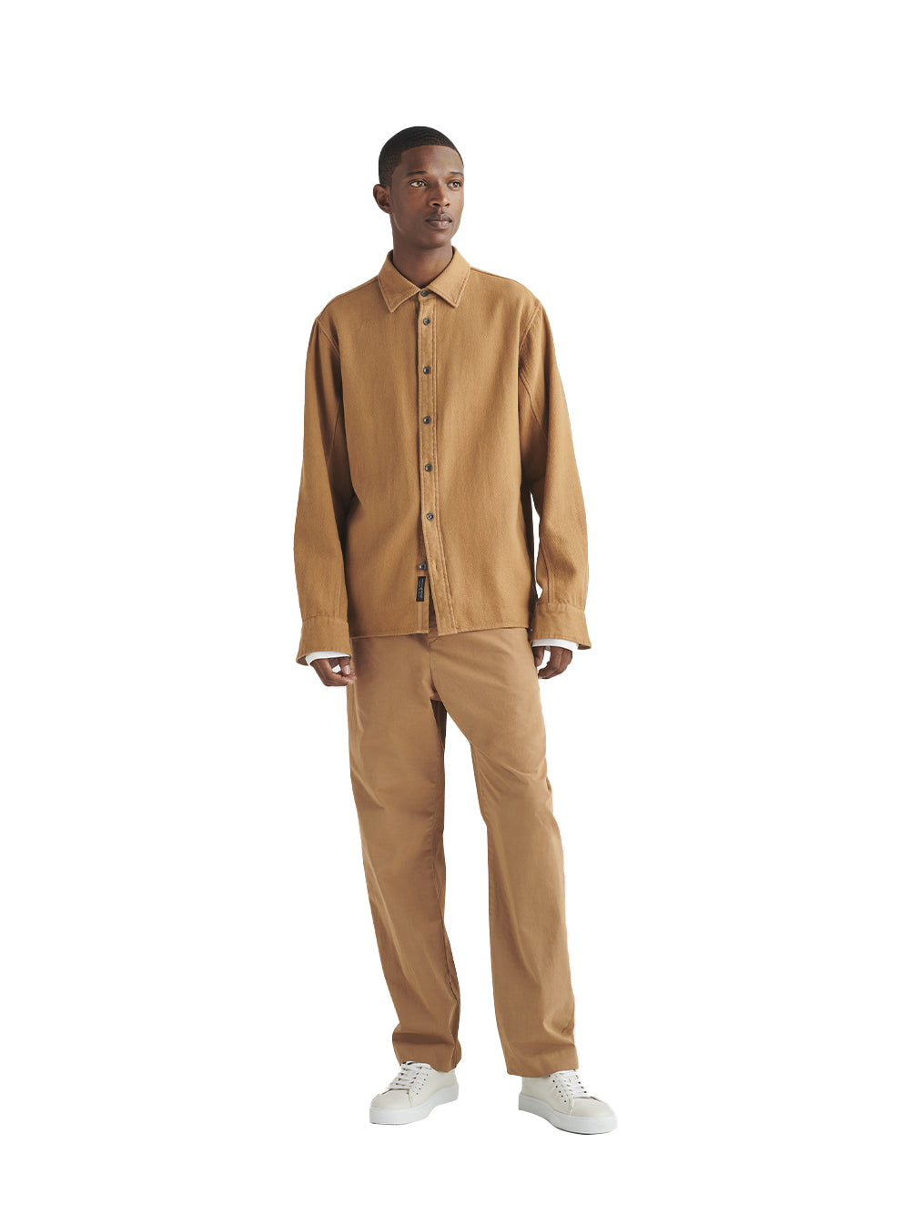 Austin Heavy Twill Shirt (Ermine)