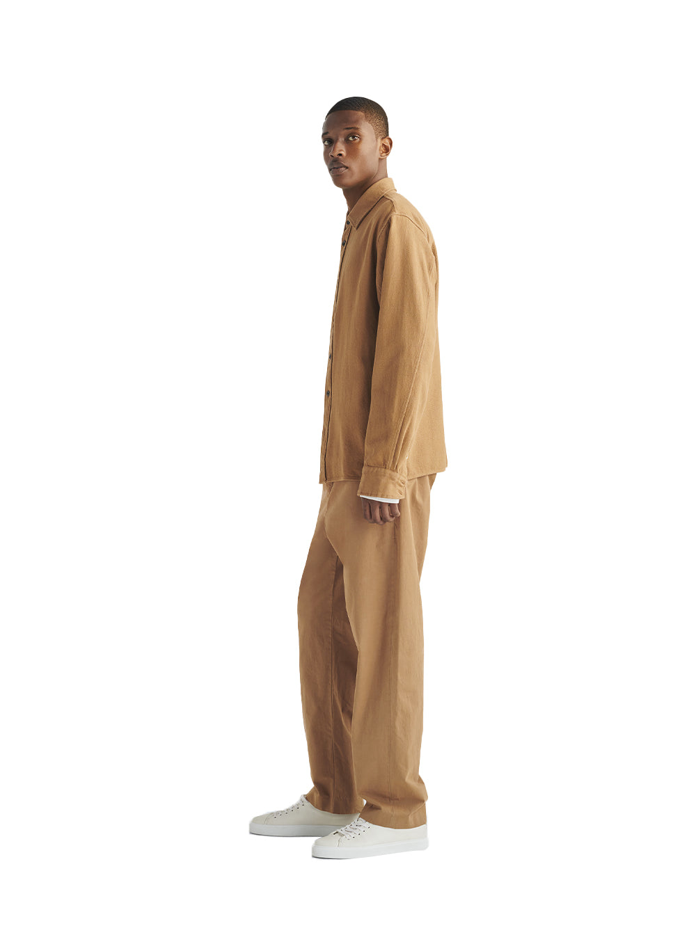 Austin Heavy Twill Shirt (Ermine)