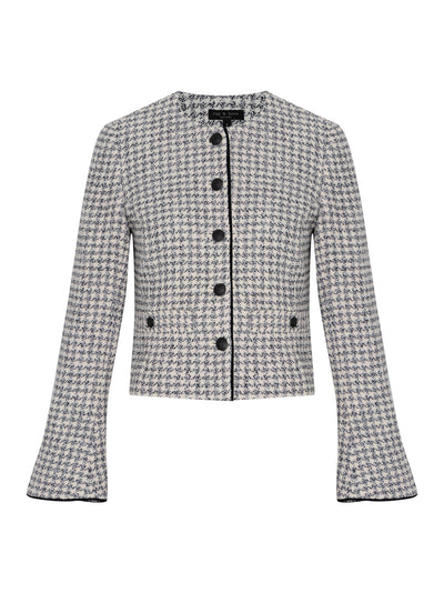 Carmen Cotton Jacket (Black White)
