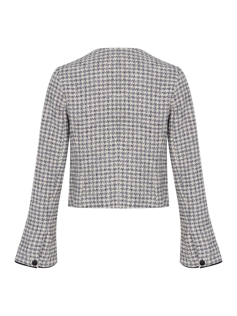 Carmen Cotton Jacket (Black White)